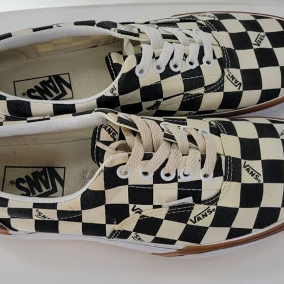 Vans Black and White Checkered Slip-On Shoes❤️ - Picture 5 of 6